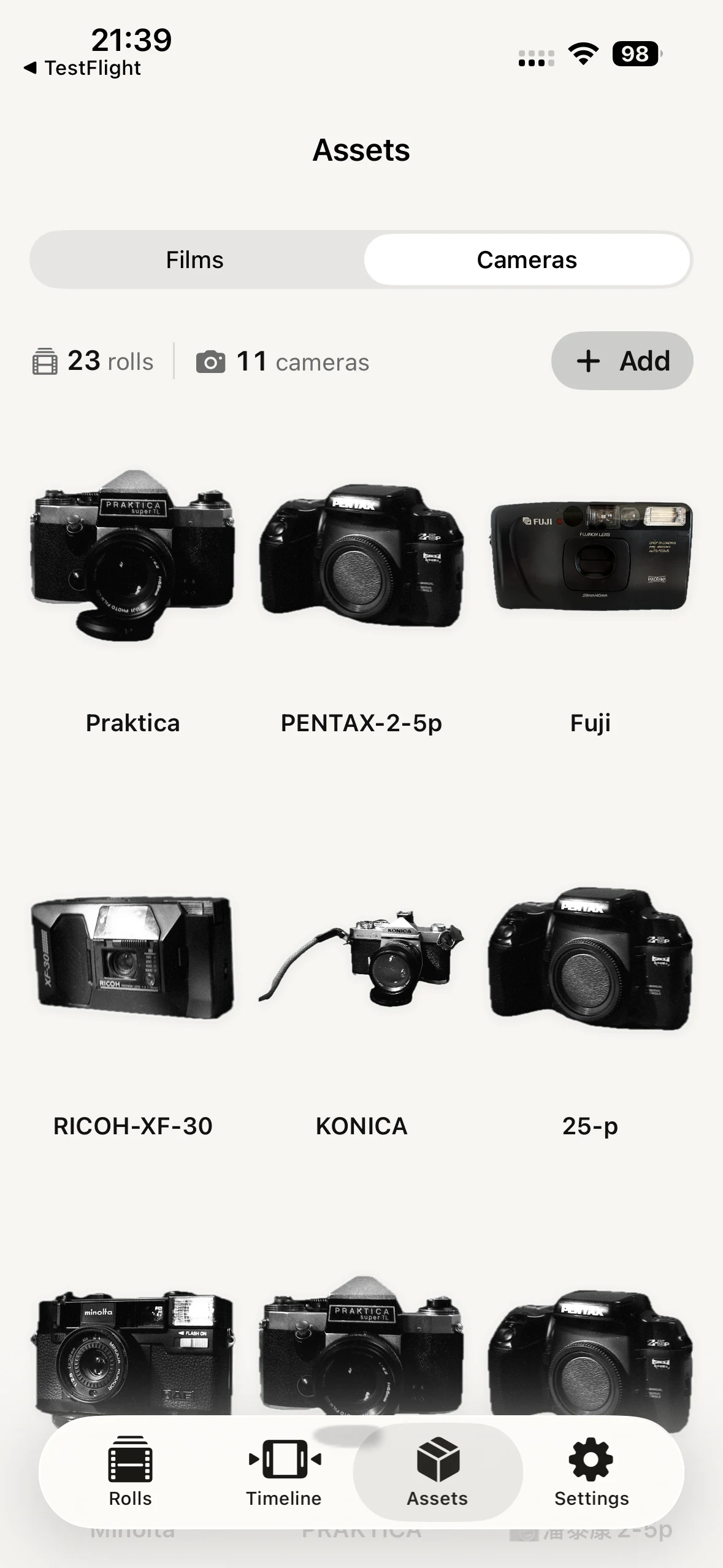 Roll36 camera assets
