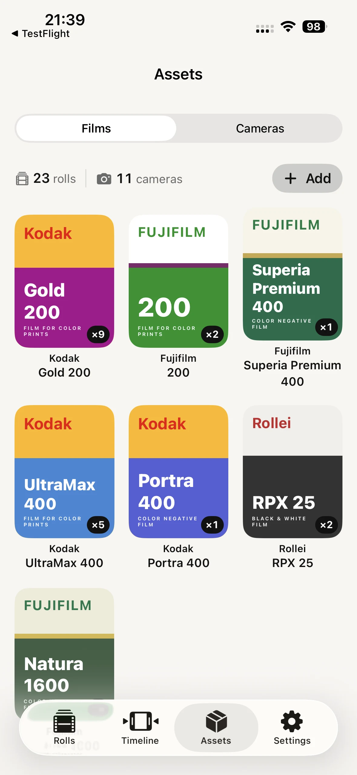 Roll36 film assets
